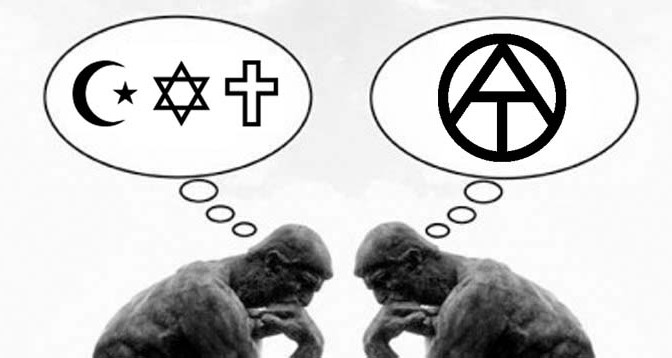Religion-Monoteismo-Fanatismo-Ateismo-Anarquismo-Acracia