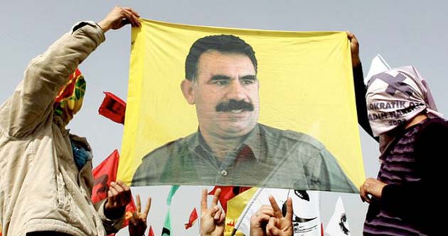 Imagen Abdullah Ocalan en Rojava