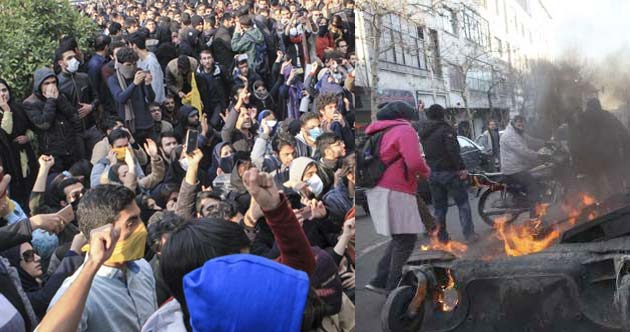 Irán Revueltas Represión