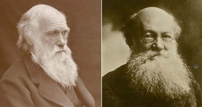 Charles-Darwin-Piotr-Kropotkin-Evolucion-Competencia-Apoyo-Mutuo-Anarquismo-Acracia
