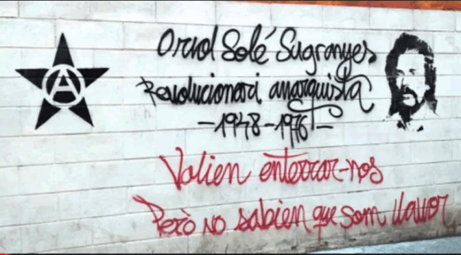 Oriol Solé anarquista