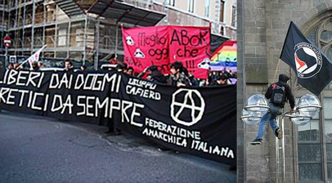 EEUU formaliza una ofensiva contra anarquistas y antifascistas en diversos países  