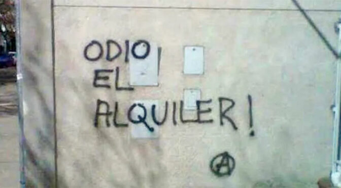 HUELGA ALQUILERES ANARQUISMO